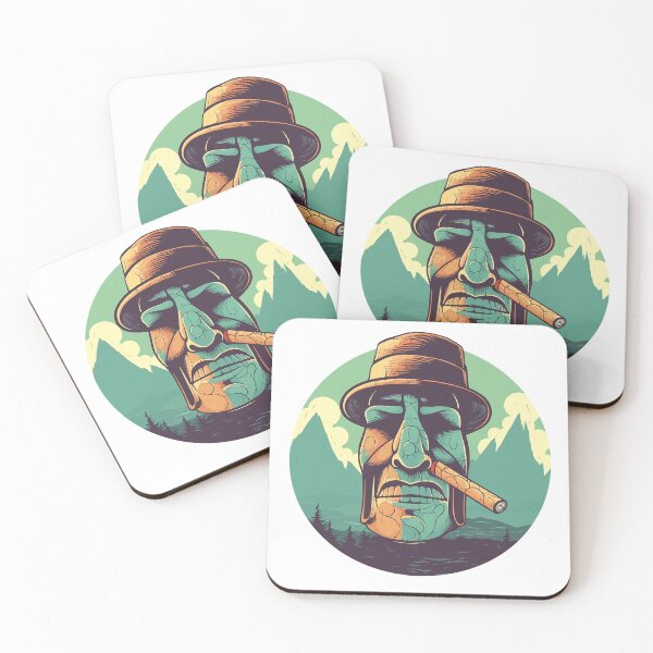 Item preview, Moai Smoking  designed and sold by QhapaqStore.