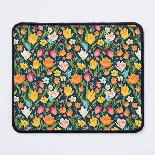 Item preview, Serenade of Spring: Colorful Floral Art for Home Decor designed and sold by nojdeux.