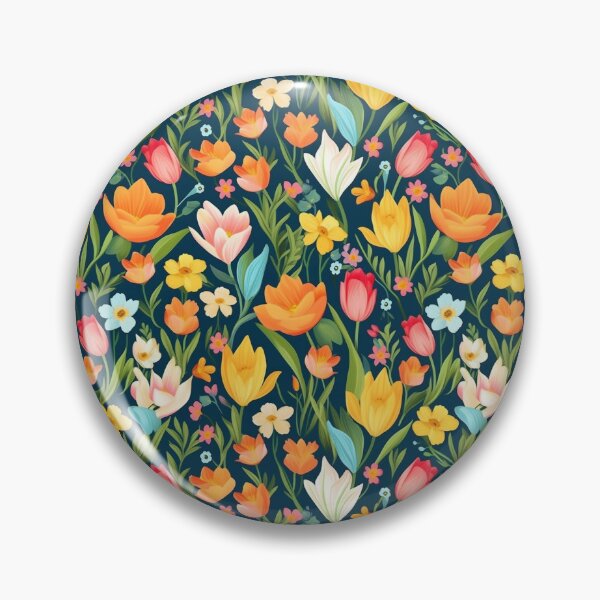 Item preview, Serenade of Spring: Colorful Floral Art for Home Decor designed and sold by nojdeux.
