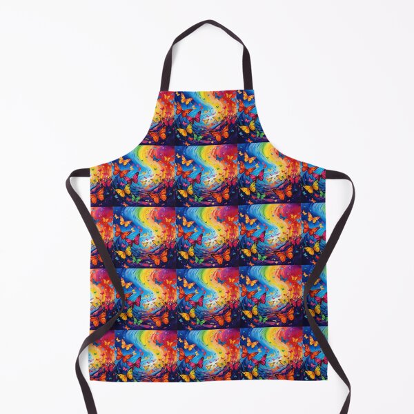 Item preview,  Rainbow butterflies with colorful rainbow blended colors designed and sold by Earth Nature Creations.