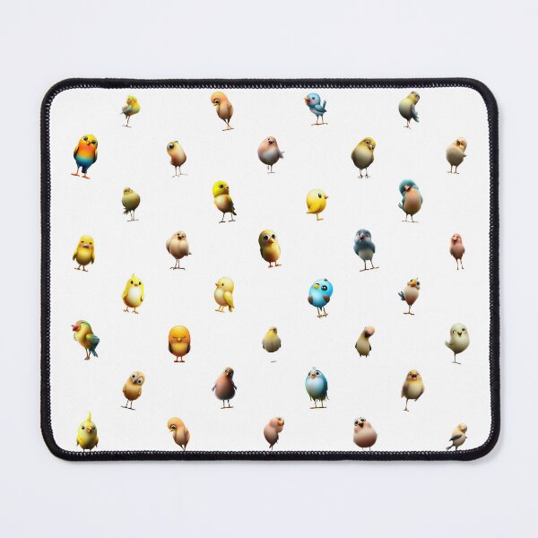 Item preview, Multicolored Abstract Birds Witty Plumaged Creations designed and sold by Pixel4Art.