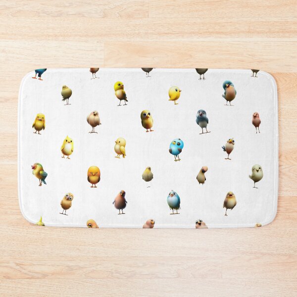 Item preview, Multicolored Abstract Birds Witty Plumaged Creations designed and sold by Pixel4Art.