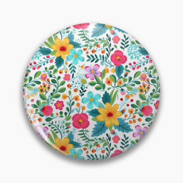 Item preview, Spring Symphony: Bursting with Colors Floral Print designed and sold by nojdeux.
