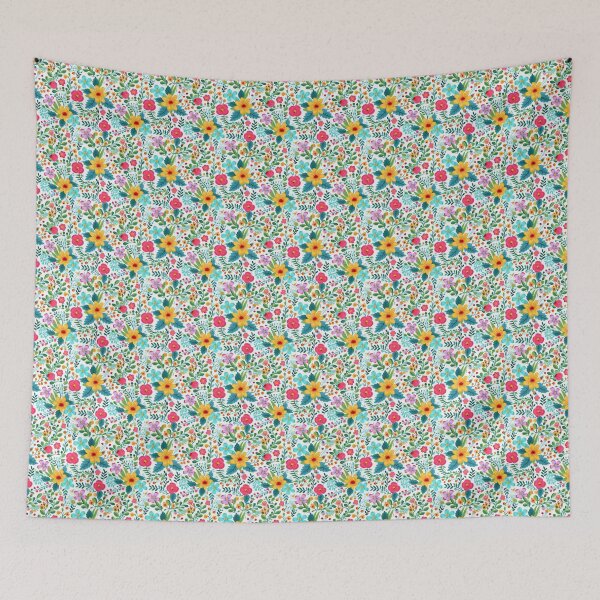 Item preview, Spring Symphony: Bursting with Colors Floral Print designed and sold by nojdeux.