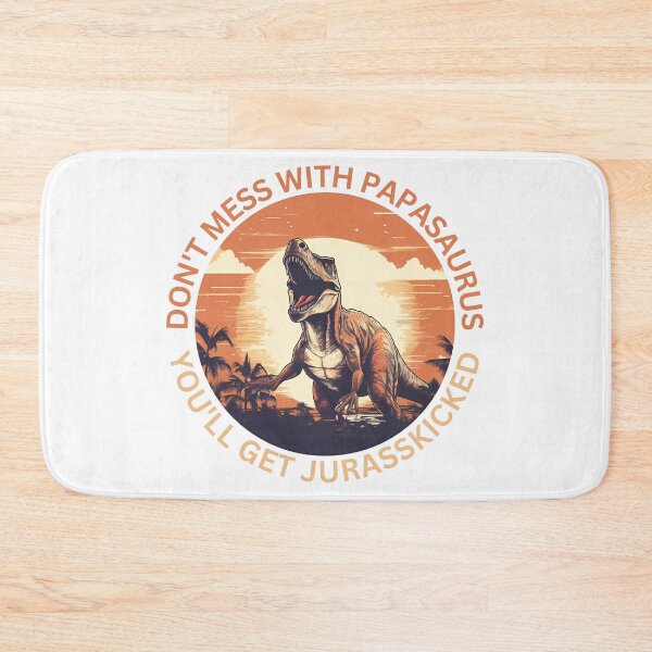 Item preview, Papasaurus Vintage Dad Father T-Rex Dinosaur Father's Day designed and sold by Slowerblue.