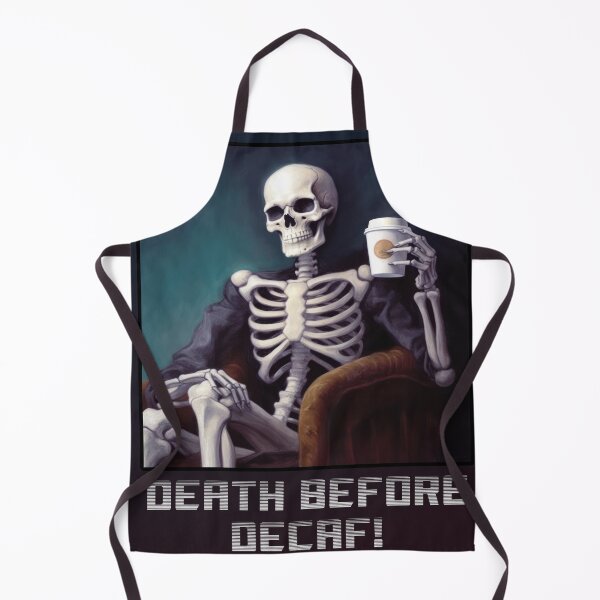 Item preview, Death Before Decaf designed and sold by EmeraldRiya.