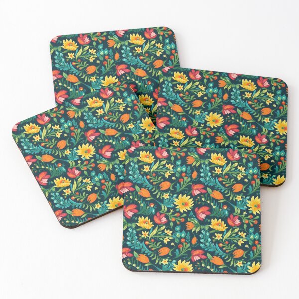 Item preview, Chromatic Garden: Captivating Spring Flower Artwork designed and sold by nojdeux.
