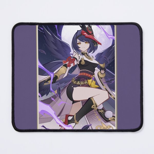 Item preview, Genshin Impact Kujou Sara Card designed and sold by HuckleberryArts.