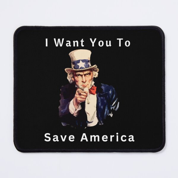 Item preview, I Want You To Save America designed and sold by 2romantics.