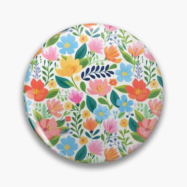 Item preview, Radiant Petals: Colorful Botanical Print for Nature Lovers designed and sold by nojdeux.