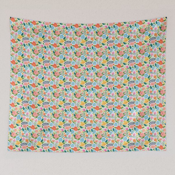 Item preview, Radiant Petals: Colorful Botanical Print for Nature Lovers designed and sold by nojdeux.