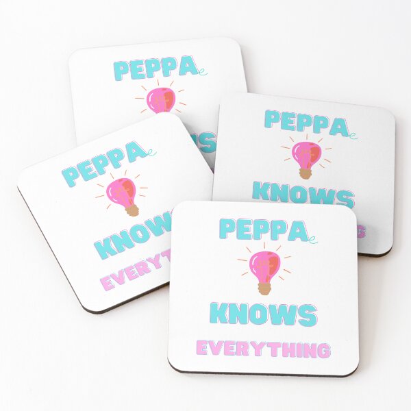 Item preview, Peppa knows everything  designed and sold by smedesign.