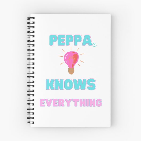 Item preview, Peppa knows everything  designed and sold by smedesign.
