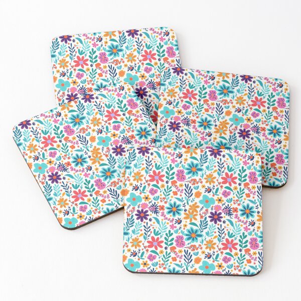 Item preview, Springtime Delights: Whimsical Flower Illustration Print designed and sold by nojdeux.