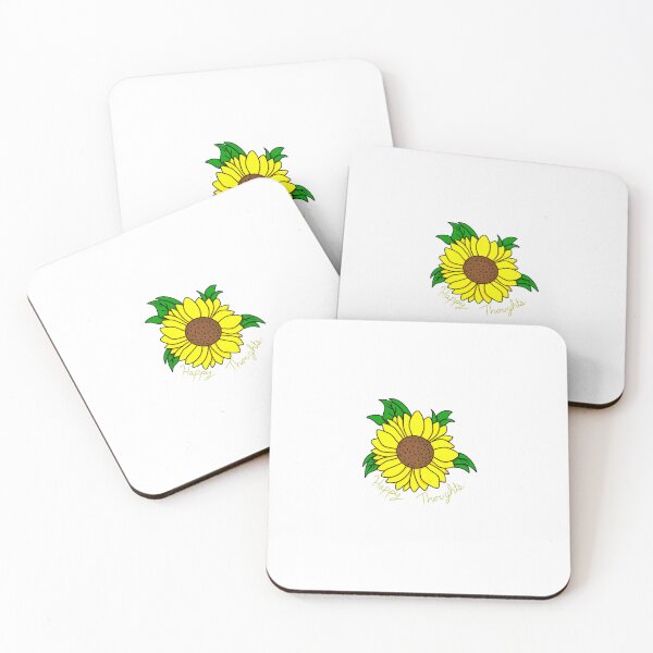 Item preview, Happy thoughts - Sunflower designed and sold by toshea11.
