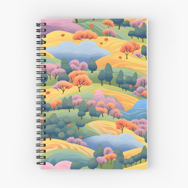 Item preview, Pastel Rolling Hills designed and sold by ArtfulVixen.