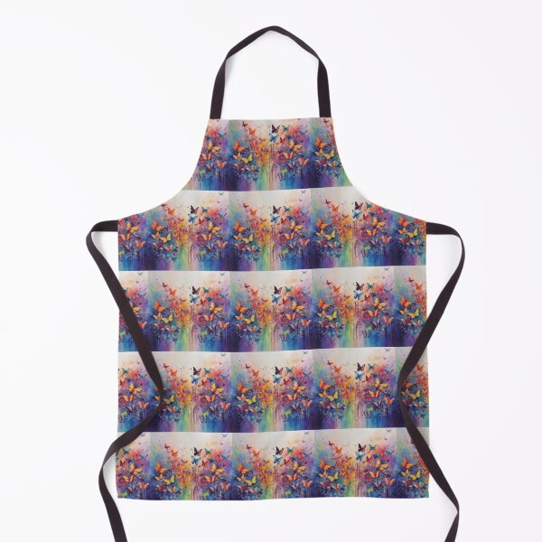 Item preview, Rainbow butterflies with colorful rainbow boho colors designed and sold by Earth Nature Creations.