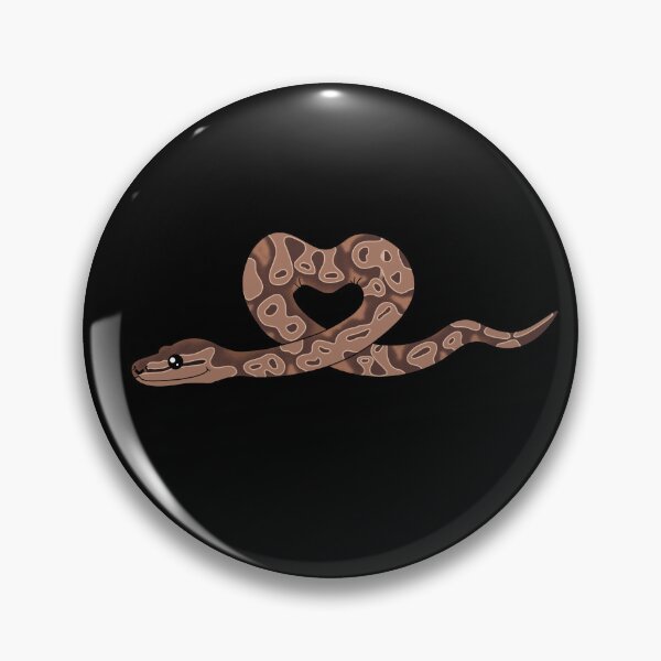 Item preview, Cinnamon Ball Python Heart designed and sold by eternallygifted.