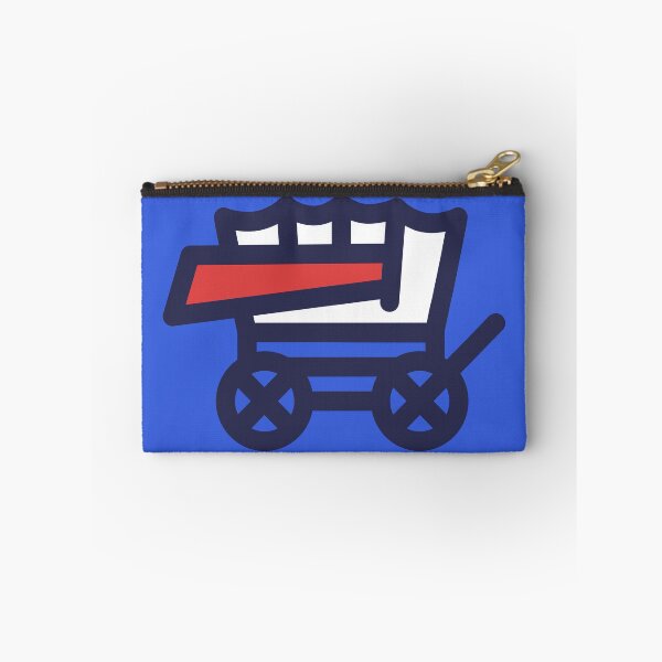 Item preview, Buffalo Circle the Wagons Pop Art Logo Cartoon designed and sold by Southtowns Carl.