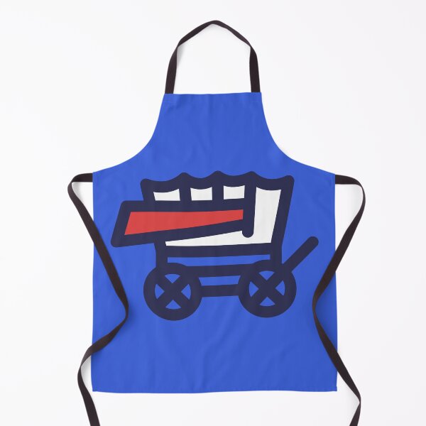 Item preview, Buffalo Circle the Wagons Pop Art Logo Cartoon designed and sold by Southtowns Carl.