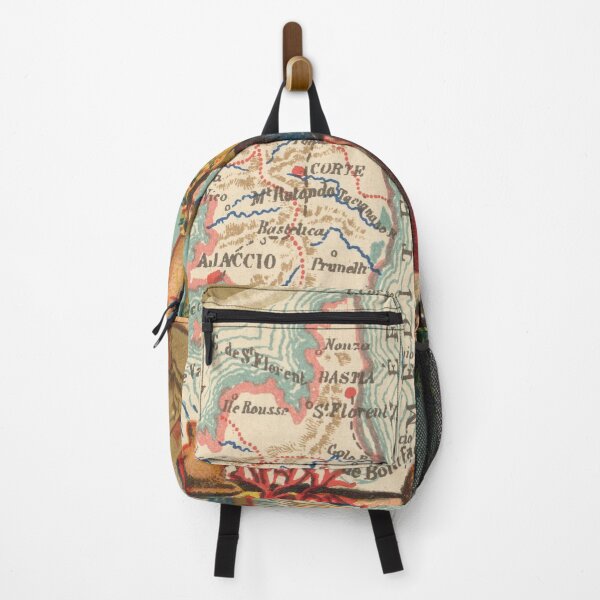 Item preview, Vintage Corsica France Map (1890) Old French Mediterranean Island Atlas designed and sold by BravuraMedia.