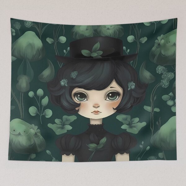 Item preview, Jade : Portrait Of A Goth Girl Series designed and sold by MTJ-Mushrooms.