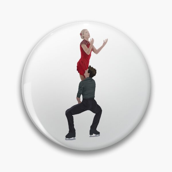 Item preview, Piper Gilles & Paul Porier Sticker | Figure Skating Sticker designed and sold by fskatingprints.