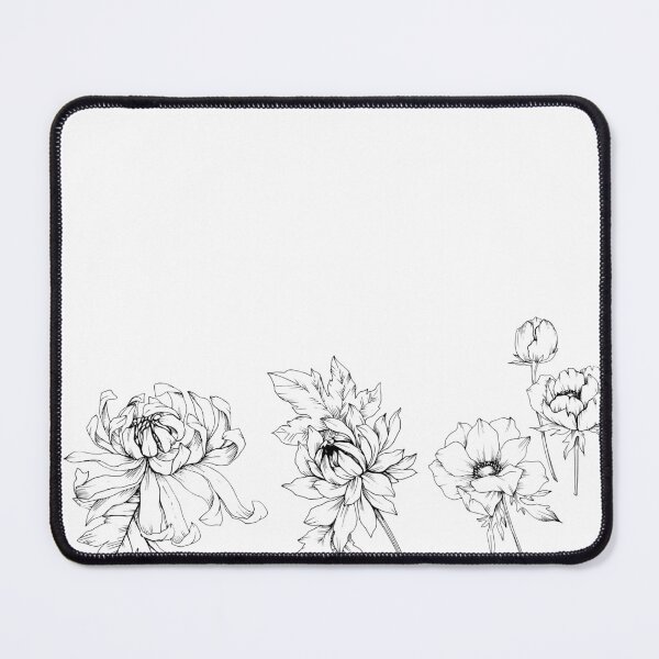 Aperçu de l'œuvre Vecteur de fleur créée et vendue par YourPattern.