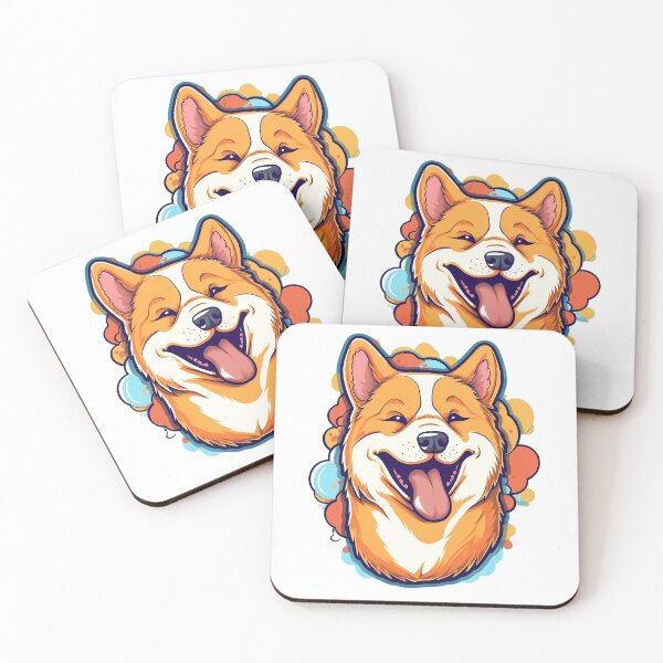 Item preview, Friendly and Playful Akita Inu - Charming Design for Dog Lovers designed and sold by SADStyleDesigns.