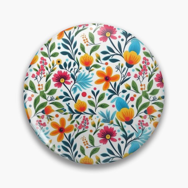Item preview, Chroma Blooms: Vibrant Spring Floral Artwork to Brighten Your Day designed and sold by nojdeux.