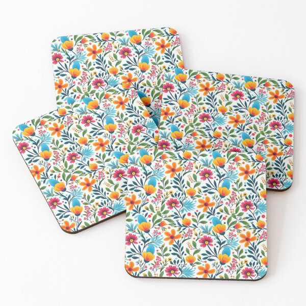 Item preview, Chroma Blooms: Vibrant Spring Floral Artwork to Brighten Your Day designed and sold by nojdeux.