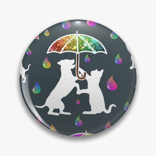 Item preview, Raining Cats and Dogs designed and sold by Pear Tree Studio.