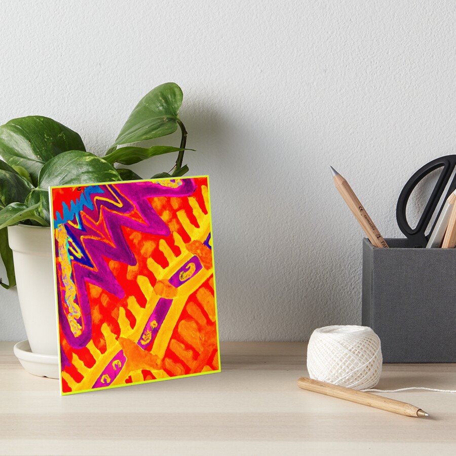 Item preview, Art Board Print designed and sold by Unique-Design-4.