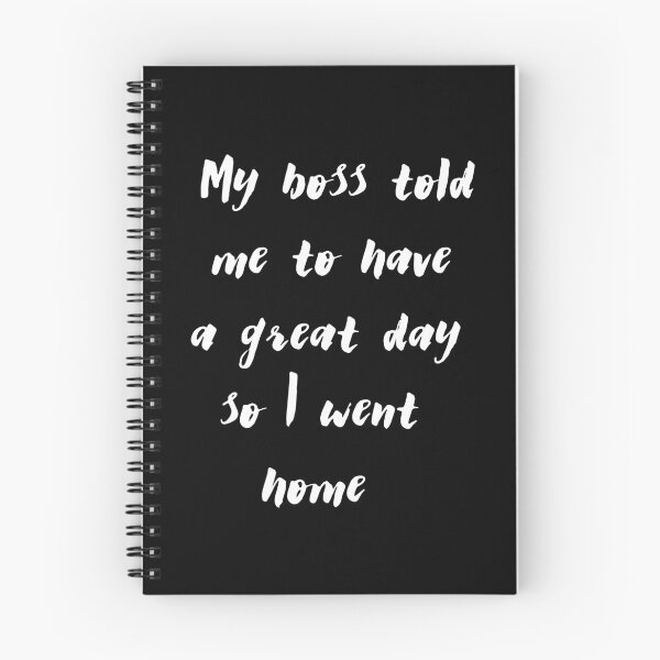 Item preview, Funny Boss Saying designed and sold by artvia.