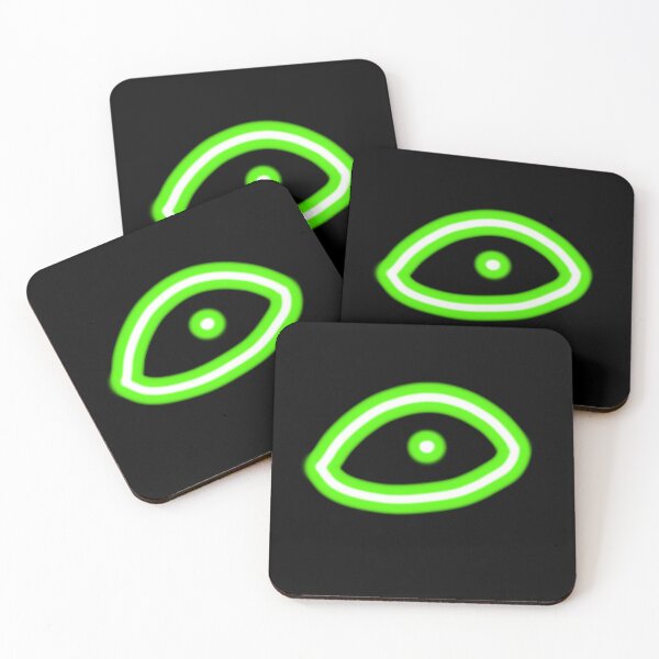 Item preview, Neon Eyes - Green Version designed and sold by Boxer-n-co.