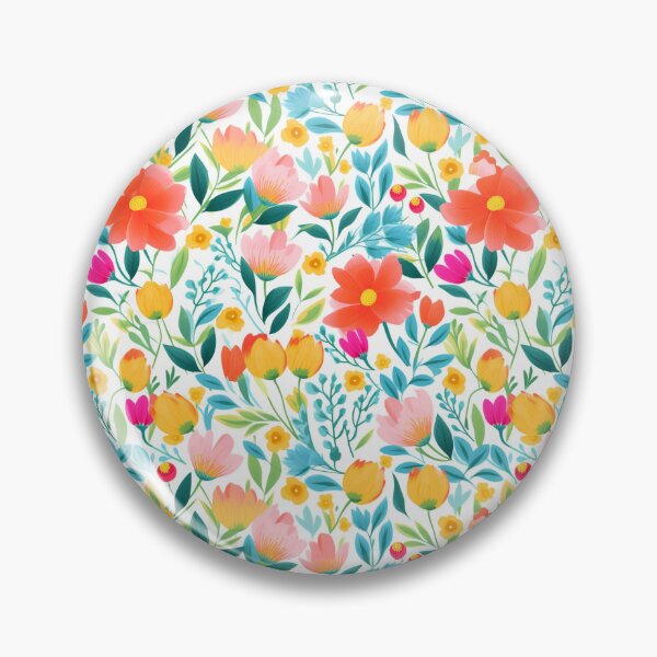 Item preview, Radiant Meadows: Bursting with Colors Floral Art Print designed and sold by nojdeux.