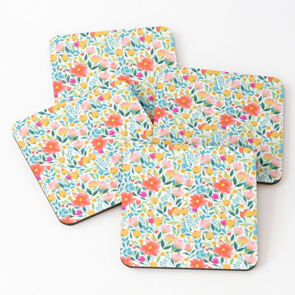 Item preview, Radiant Meadows: Bursting with Colors Floral Art Print designed and sold by nojdeux.