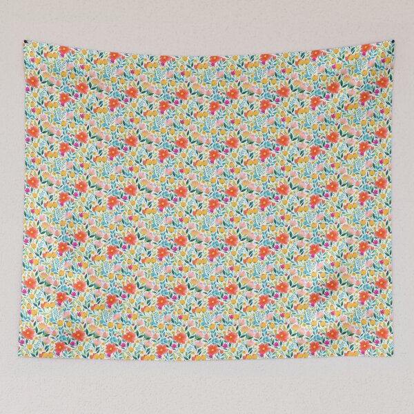 Item preview, Radiant Meadows: Bursting with Colors Floral Art Print designed and sold by nojdeux.