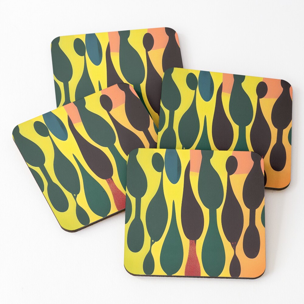 Item preview, Coasters (Set of 4) designed and sold by Fabstract.