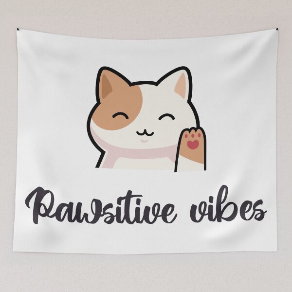 Item preview, Pawsitive Vibes designed and sold by inksycutsy.