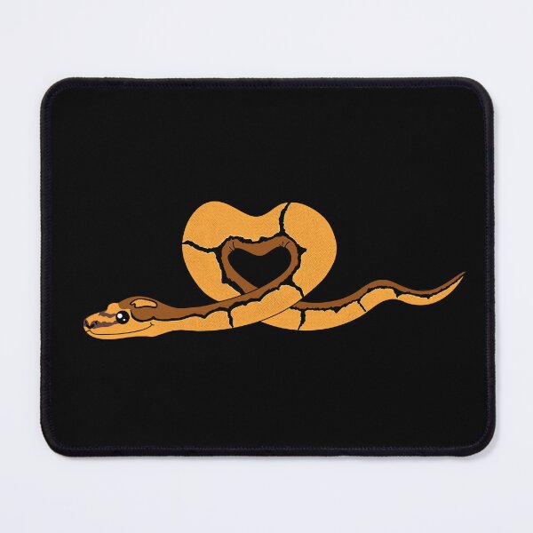 Item preview, Clown Ball Python Heart designed and sold by eternallygifted.