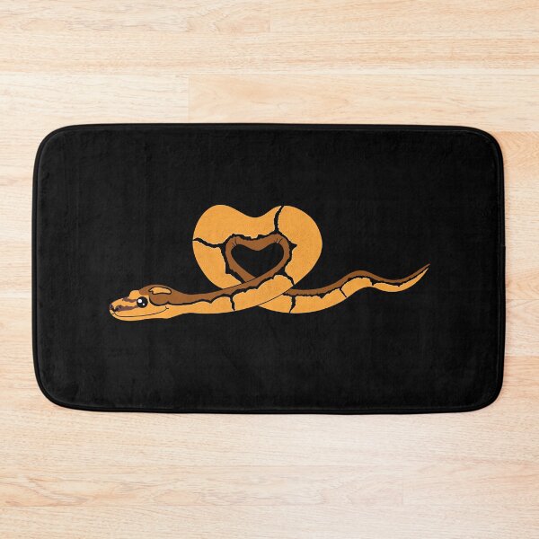 Item preview, Clown Ball Python Heart designed and sold by eternallygifted.