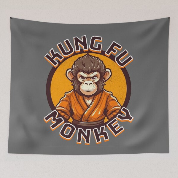 Item preview, Kung Fu Monkey designed and sold by MrHanson54.