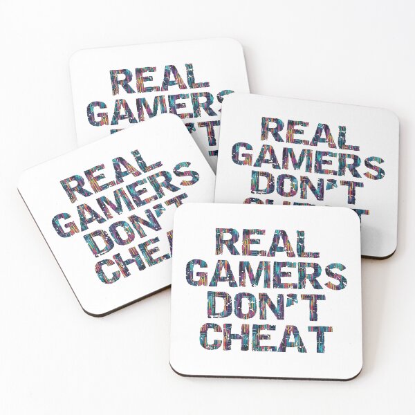 Item preview, Real Gamers Don't Cheat designed and sold by ArtByDominique.