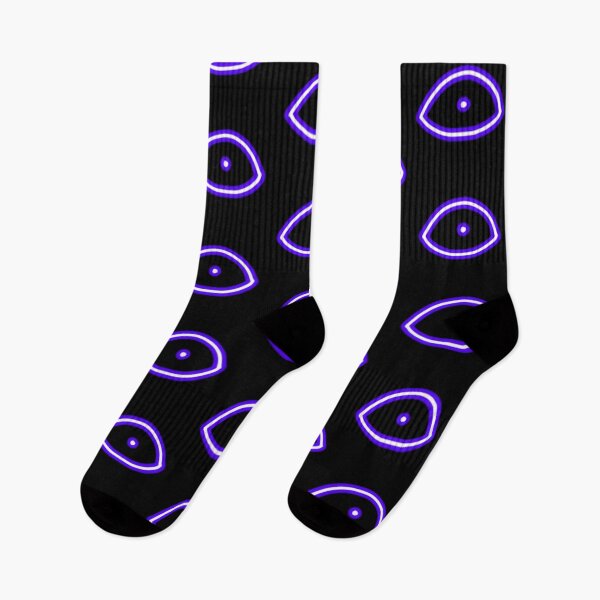Item preview, Neon Eyes - Purple Version designed and sold by Boxer-n-co.