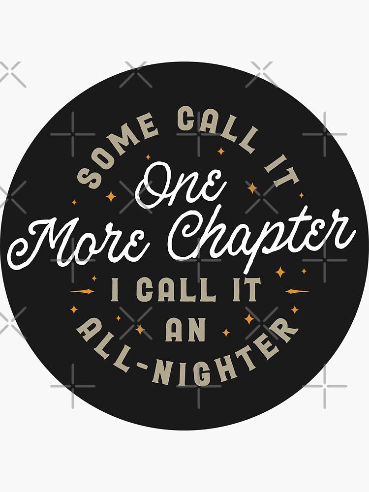 Thumbnail 3 of 3, Sticker, One More Chapter Logo designed and sold by FurDuoGraphics.
