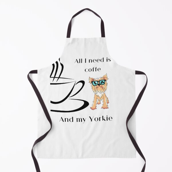 Item preview, All I Need Is Coffe and My Yorkie designed and sold by earth-t-shirt.