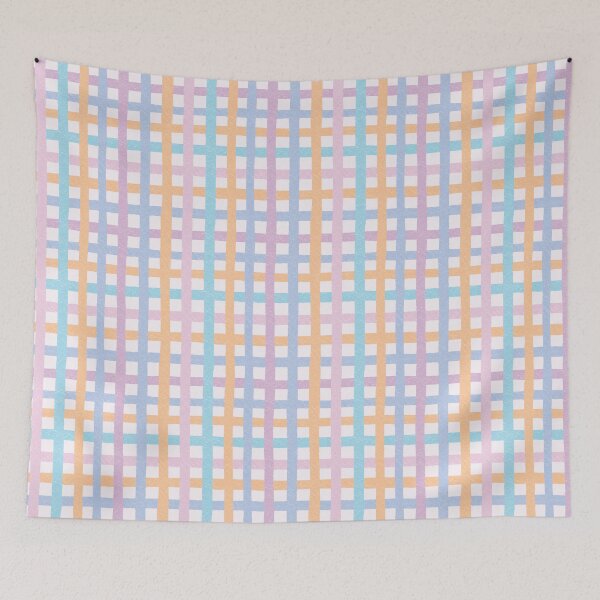 Item preview, Rainbow plaid, colorful plaid designed and sold by inkbearblue.