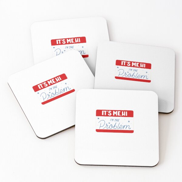 Item preview, I'm the problem nametag - Taylor Swift designed and sold by Badbeach.