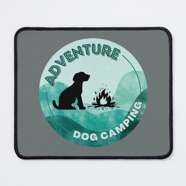 Item preview, Campfire Buddies - Adventure Dog Camping designed and sold by Heartee.